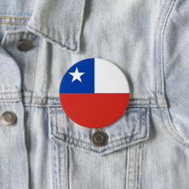 Flagge des Chilen Button