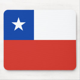 Flagge des Chilen Mousepad