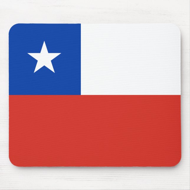 Flagge des Chilen Mousepad (Vorne)