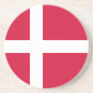 Flagge des dänischen Untersetzer