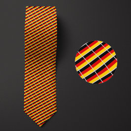 Flagge des deutschen Musters Krawatte
