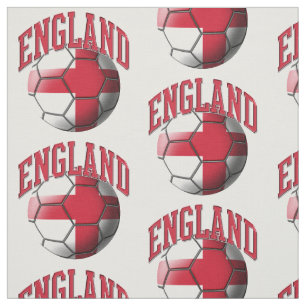 Flagge des englischen Fußball-Kugelmusters Stoff