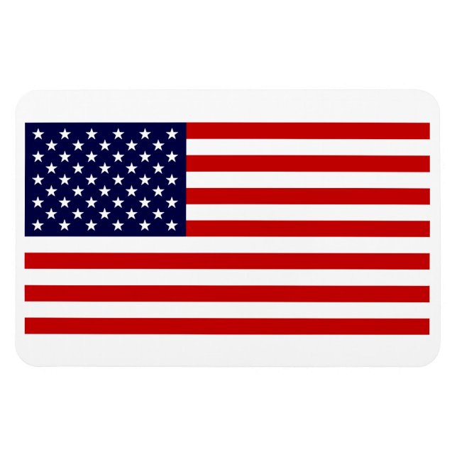 Flagge des Flexi-Magnet der USA Magnet (Horizontal)
