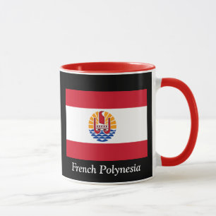 Flagge des Französisch-Polynesiens Tasse