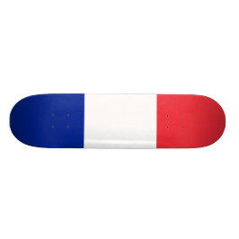 Flagge des französischen Skateboards