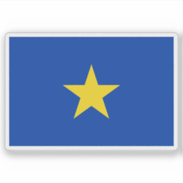Flagge des Freistaates Kongo (1885–1908) Aufkleber