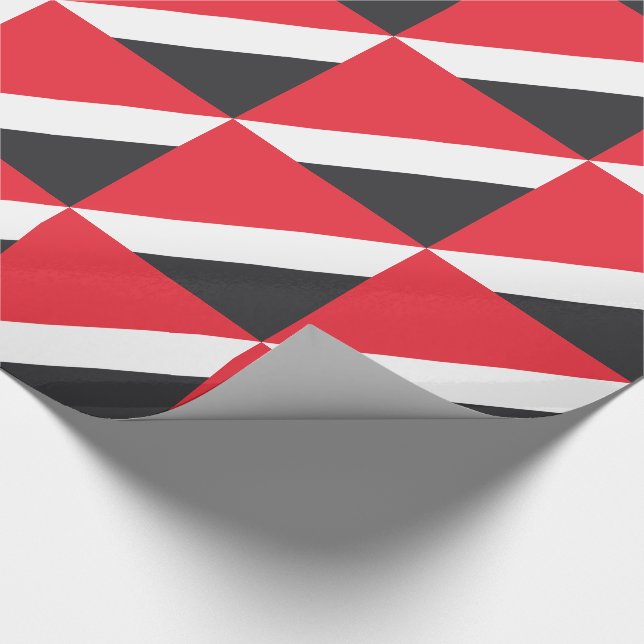 Flagge des Fürstentums Sealand Geschenkpapier (Ecke)