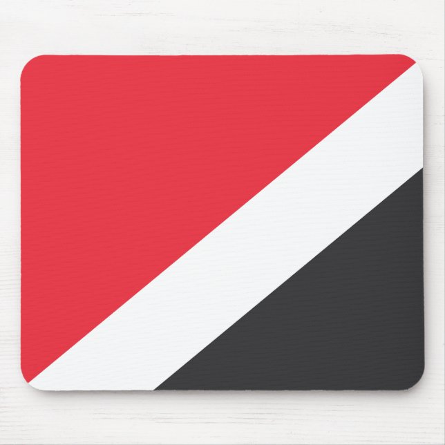 Flagge des Fürstentums Sealand Mousepad (Vorne)