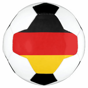 Flagge des Fußball-Balls in Deutschland Fußball