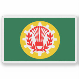 Flagge des Gouverneurs von Dakahlia, Ägypten Aufkleber