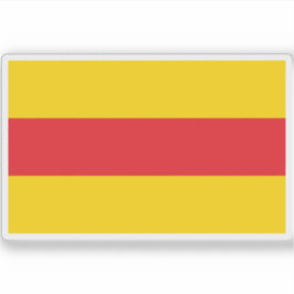 Flagge des Großherzogtums Baden (1806-1871) Aufkleber