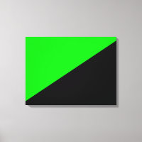 Flagge des grünen Anarchismus