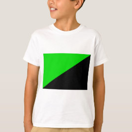Flagge des grünen Anarchismus T-Shirt