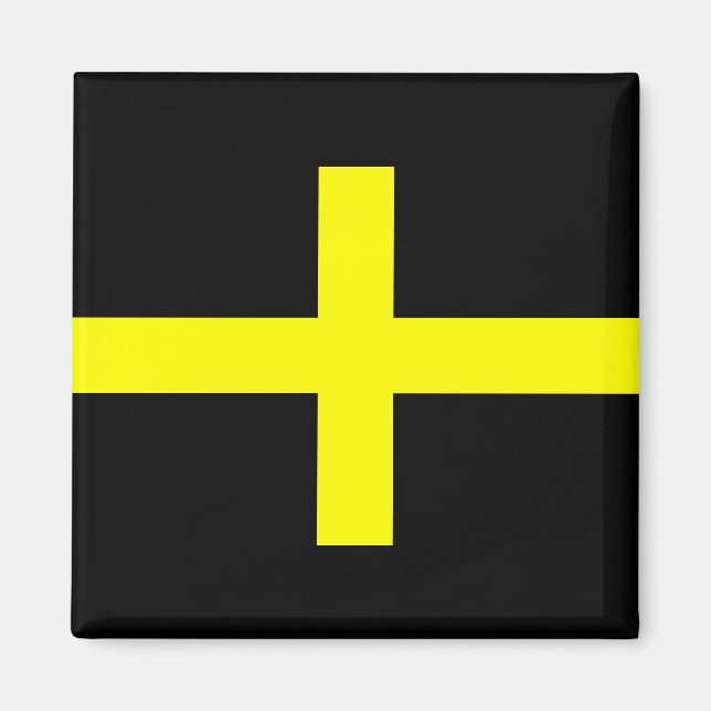 Flagge des heiligen David Magnet (Vorne)