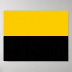 Flagge des IJsselstein Poster