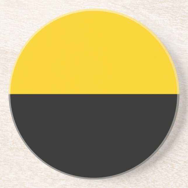 Flagge des IJsselstein Sandstein Untersetzer (Vorne)