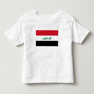 Flagge des Irak Kleinkind T-shirt