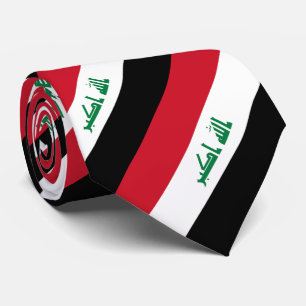 Flagge des Irak Krawatte