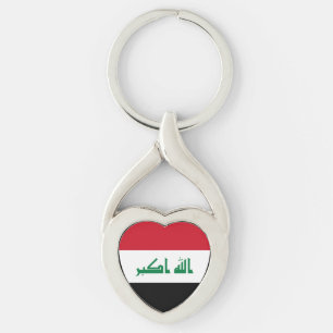 Flagge des Irak Schlüsselanhänger