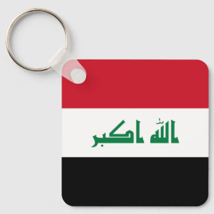 Flagge des Irak Schlüsselanhänger