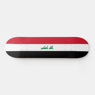 Flagge des Irak Skateboard