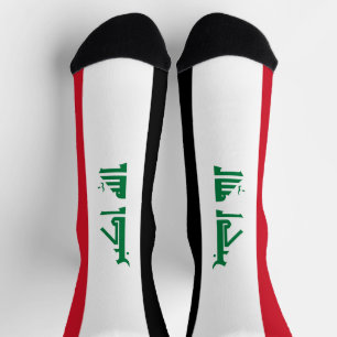 Flagge des Irak Socken
