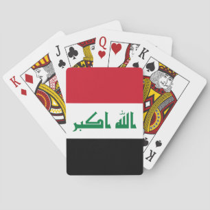 Flagge des Irak Spielkarten