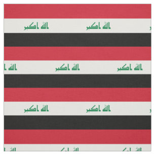 Flagge des Irak Stoff