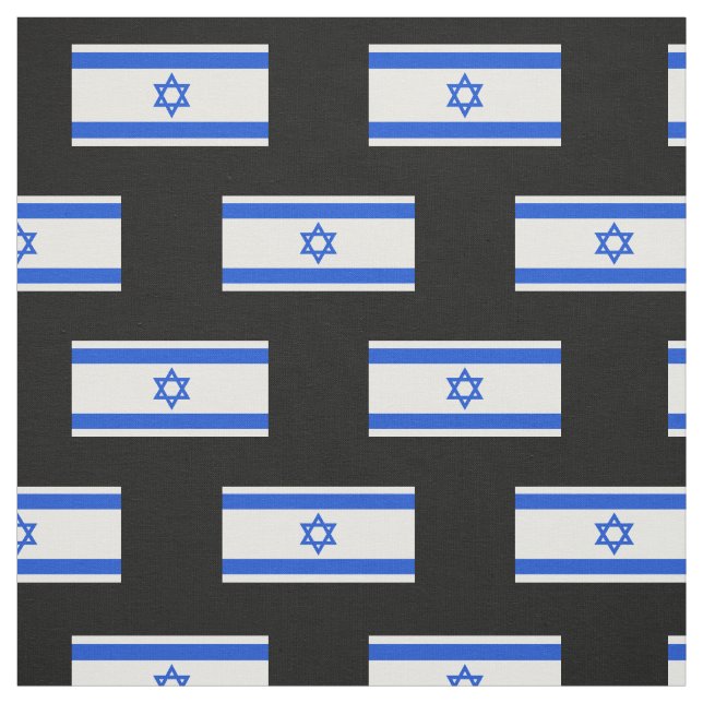 Flagge des Israelis Stoff (Muster)