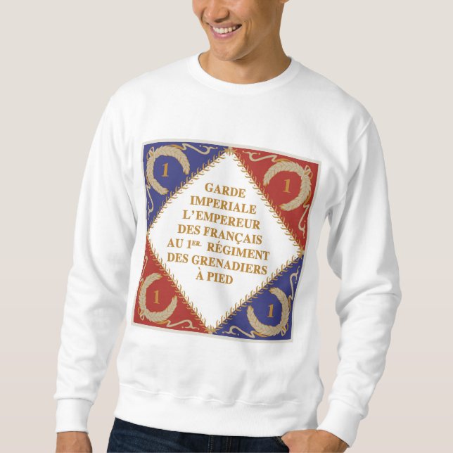 Flagge des Kaiserschutzes Sweatshirt (Vorderseite)