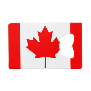 Flagge des Kanada-Kreditkarte-Flaschen-Öffners Kreditkarten Flaschenöffner