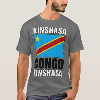 Flagge des Kongo T-Shirt