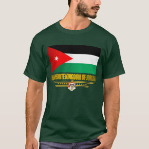 Flagge des Königreichs Jordanien T-Shirt