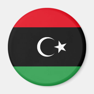 Flagge des Königreichs Libyen (1951-1969) Magnet