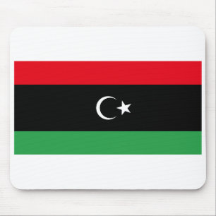 Flagge des Königreichs Libyen (1951-1969) Mousepad