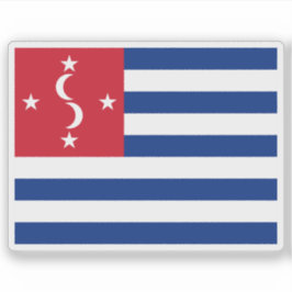 Flagge des Königreichs Samoa (1872-1873) Aufkleber