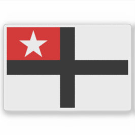 Flagge des Königreichs Samoa (1887-1889) Aufkleber