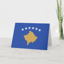 Flagge des Kosovo