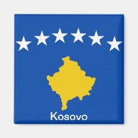 Flagge des Kosovo
