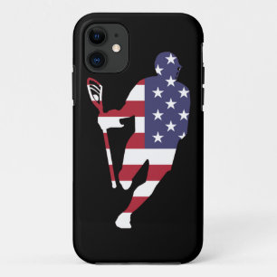 Flagge des Lacrosse-IRH US Case-Mate iPhone Hülle