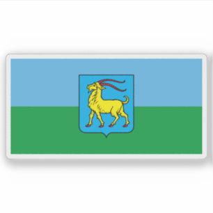 Flagge des Landkreises Istrien, Kroatien Aufkleber
