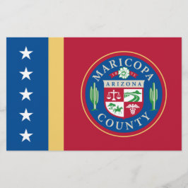 Flagge des Landkreises Maricopa (Arizona) Briefpapier