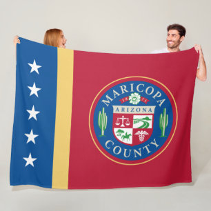 Flagge des Maricopa County (Arizona) Fleecedecke