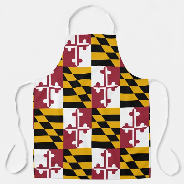 Flagge des Maryland-Musters Schürze (Vorderseite)