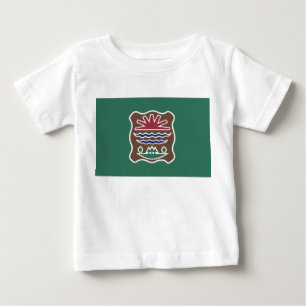 Flagge des Missisquoi-Westerns Abenaki Baby T-shirt