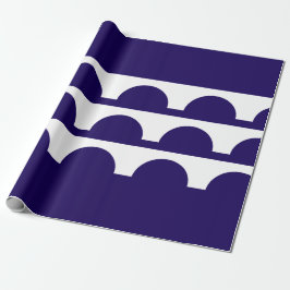 Flagge des Moines (Iowa City) Geschenkpapier
