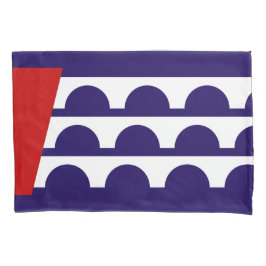 Flagge des Moines (Iowa City) Kissenbezug