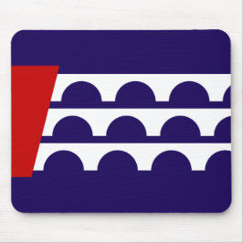 Flagge des Moines (Iowa City) Mousepad