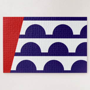 Flagge des Moines (Iowa City) Puzzle