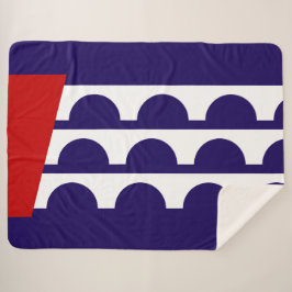 Flagge des Moines (Iowa City) Sherpadecke